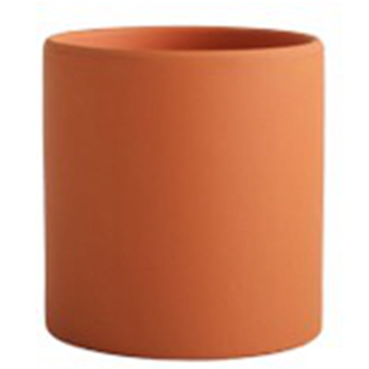 Minimalist Colorful Ceramic Flowerpot