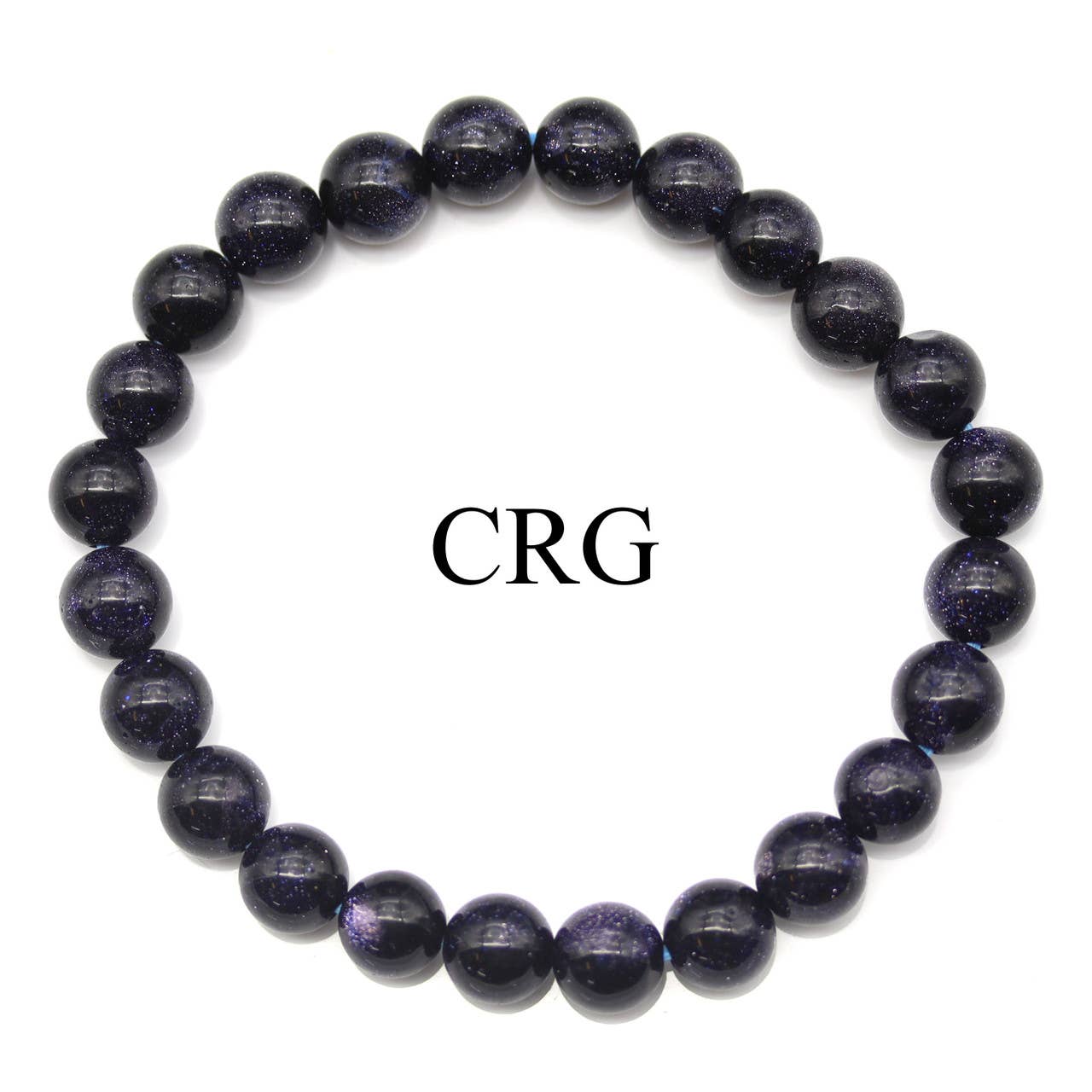 Blue Goldstone Stretch Bracelet