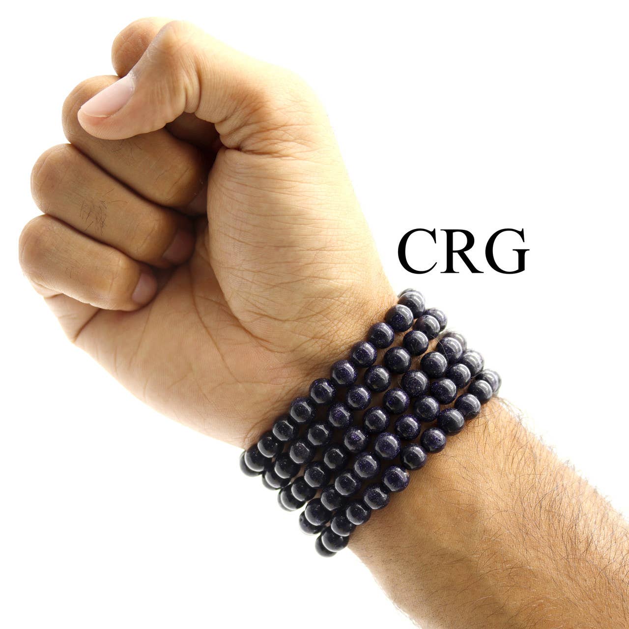 Blue Goldstone Stretch Bracelet