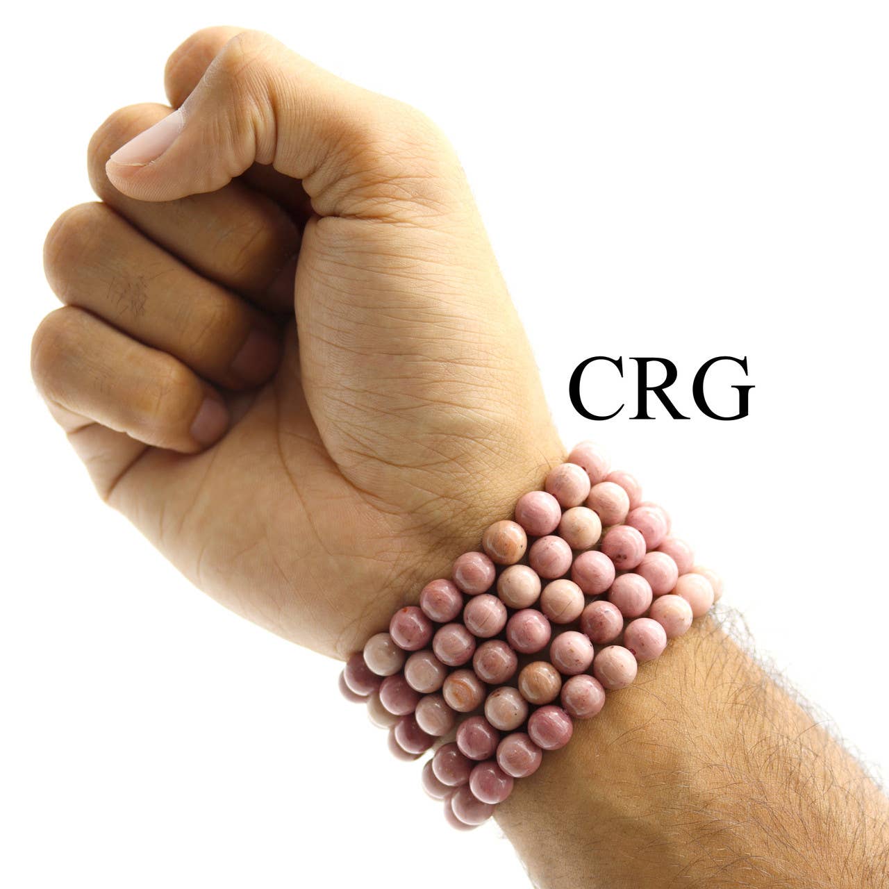 Pink Rhodonite Stretch Bracelet