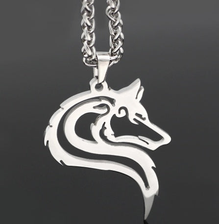 Nordic Runes & Symbols Stainless Steel Adjustable Necklace
