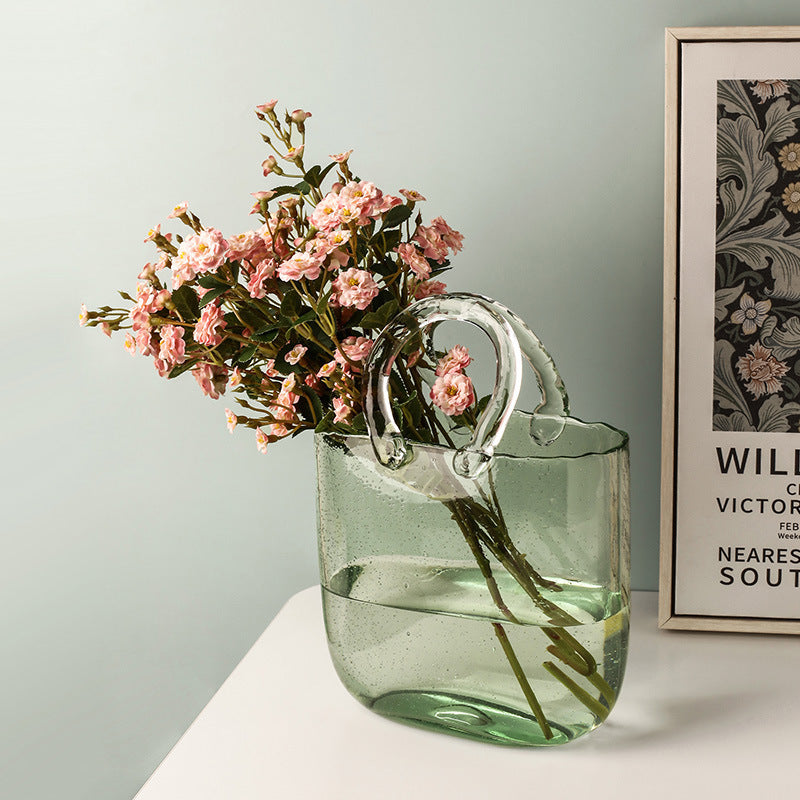 Clear Hydroponic Vase