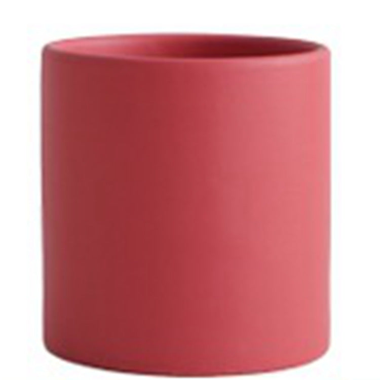 Minimalist Colorful Ceramic Flowerpot